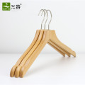 fancy clothes beech wood angular shape shirt hanger